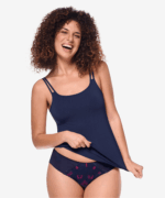 Amoena Valletta Pocketed Top Dark Blue