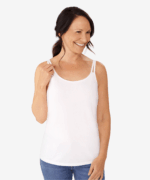 Amoena Valletta Pocketed Top White