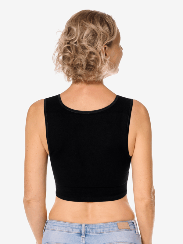 Amoena Lymph Flow Long SB Black 44815 Back