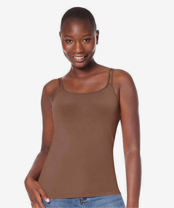 Amoena Valletta Pocketed Top Mocha
